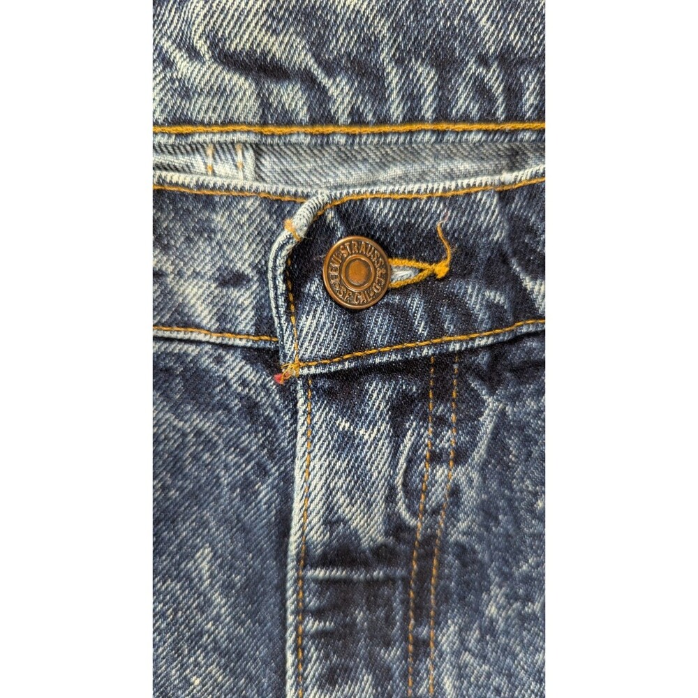 Levi's Jeans Men's 36x31 Two Horse Brand Acid Wash 40840 USA Vintage 80s 90s - Picture 3 of 16